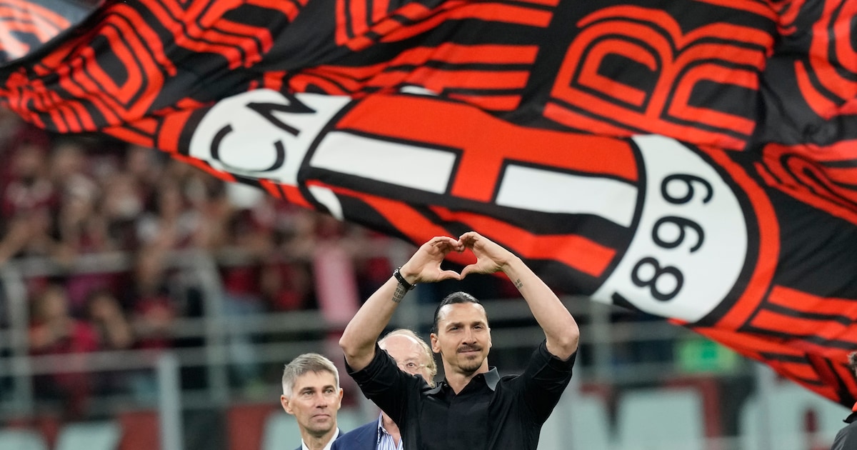 Footballer Zlatan Ibrahimovic ends an impressive career