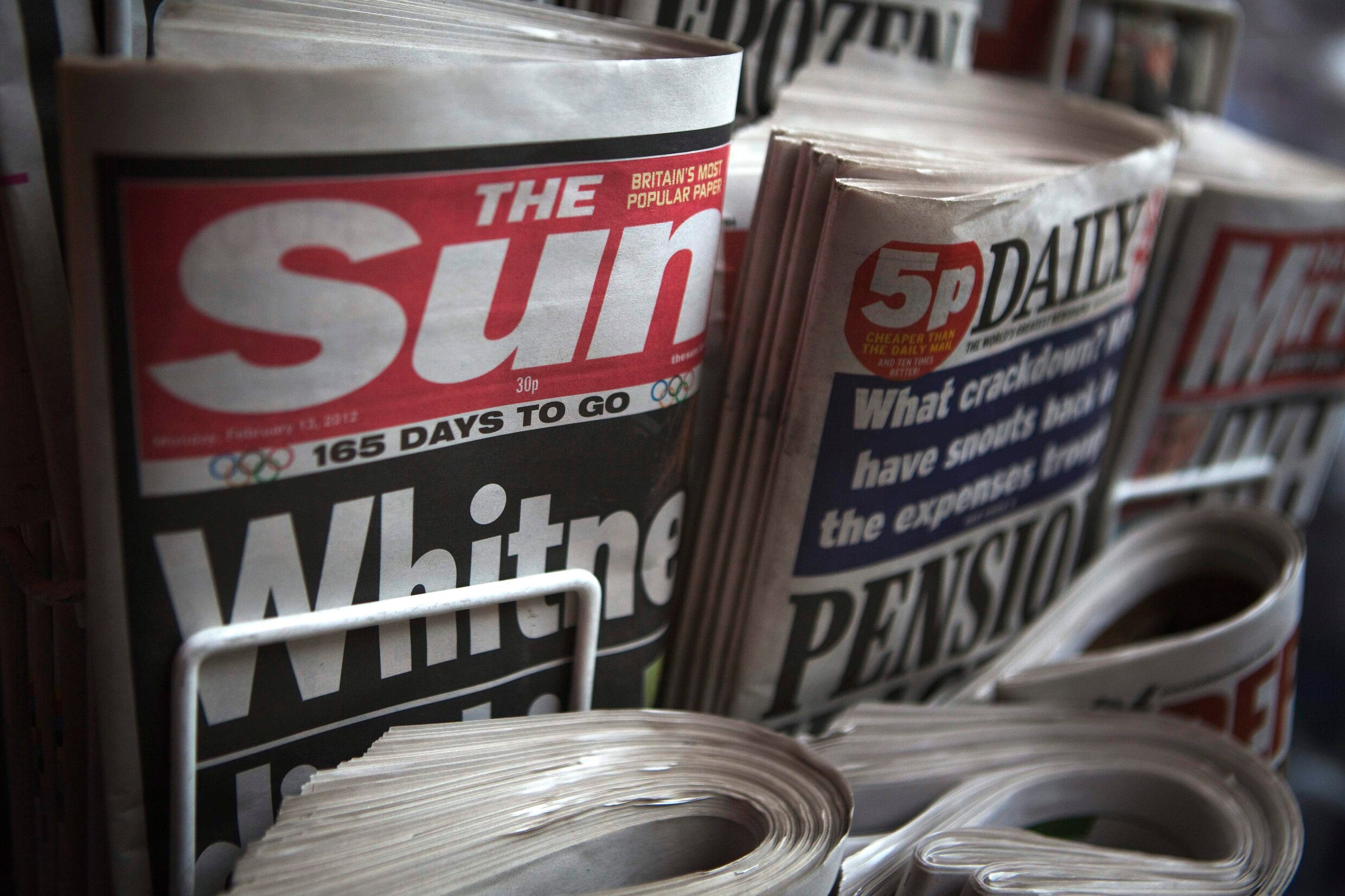 'Britse tabloid The Sun had kluis vol schandalen'