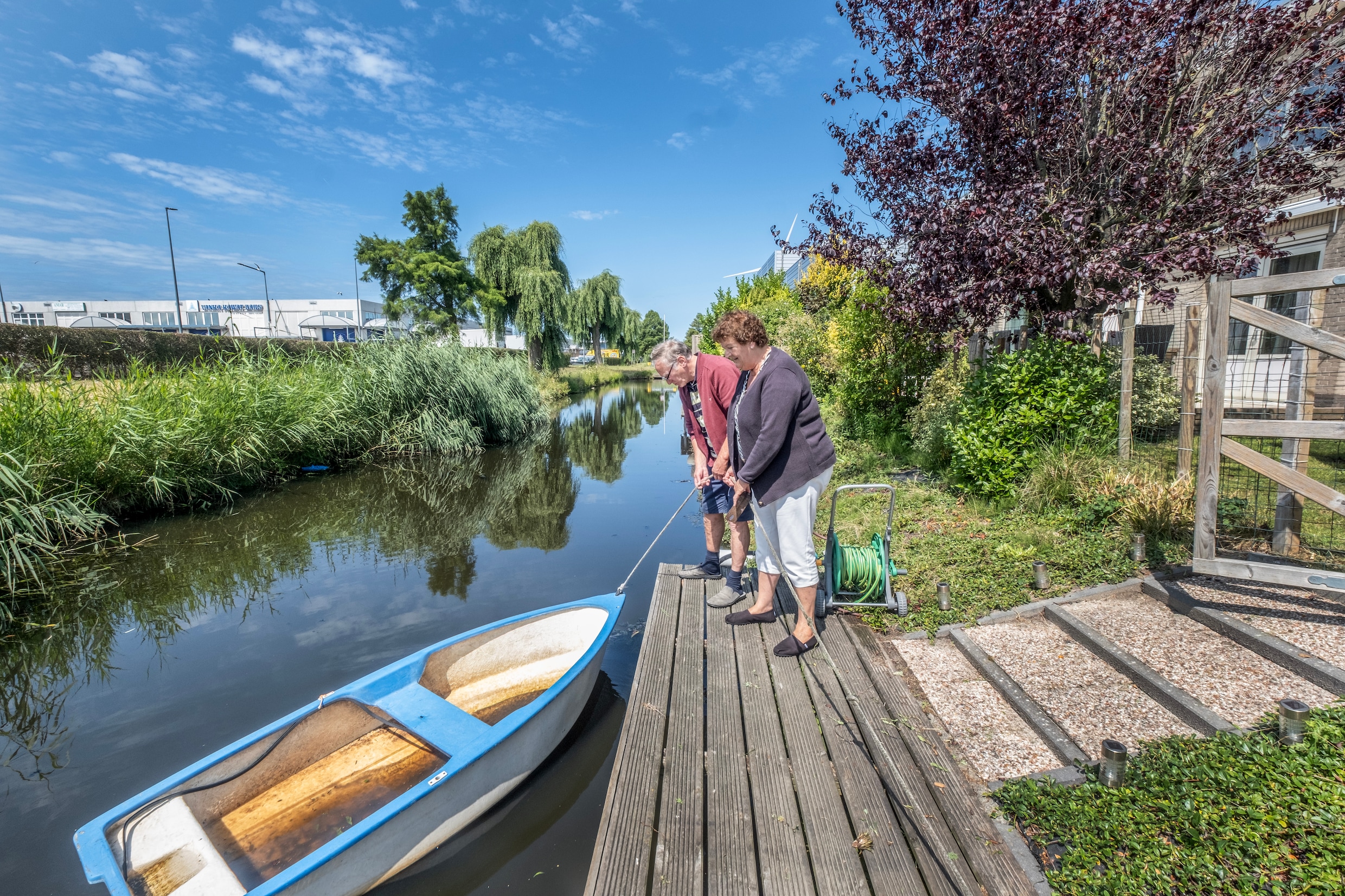 Wonen bij de vieste sloot van Nederland: ‘We hadden dit eerder willen ...