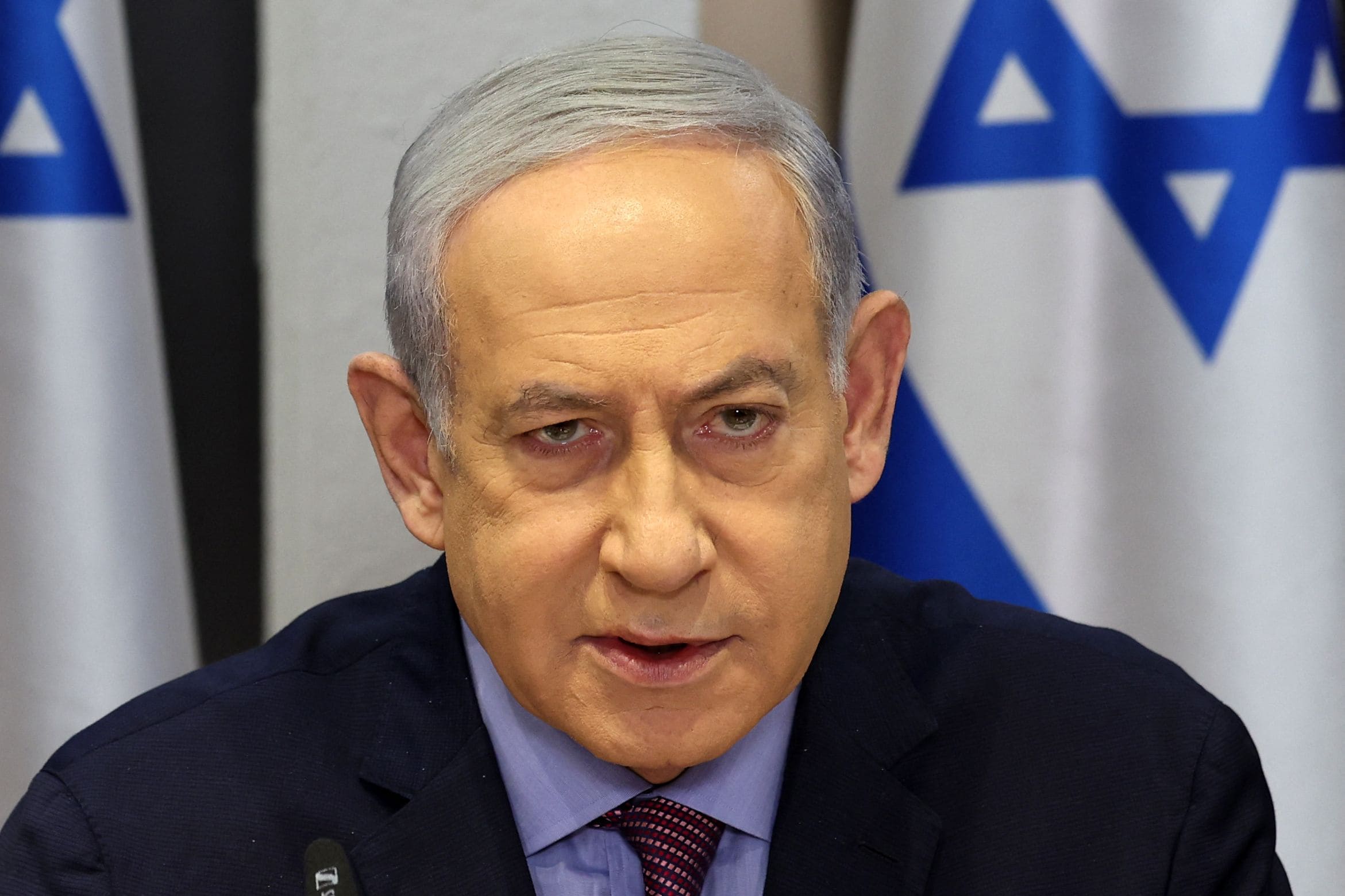de-israelische-premier-benjamin-netanyahu-in-het-kirya-in-tel