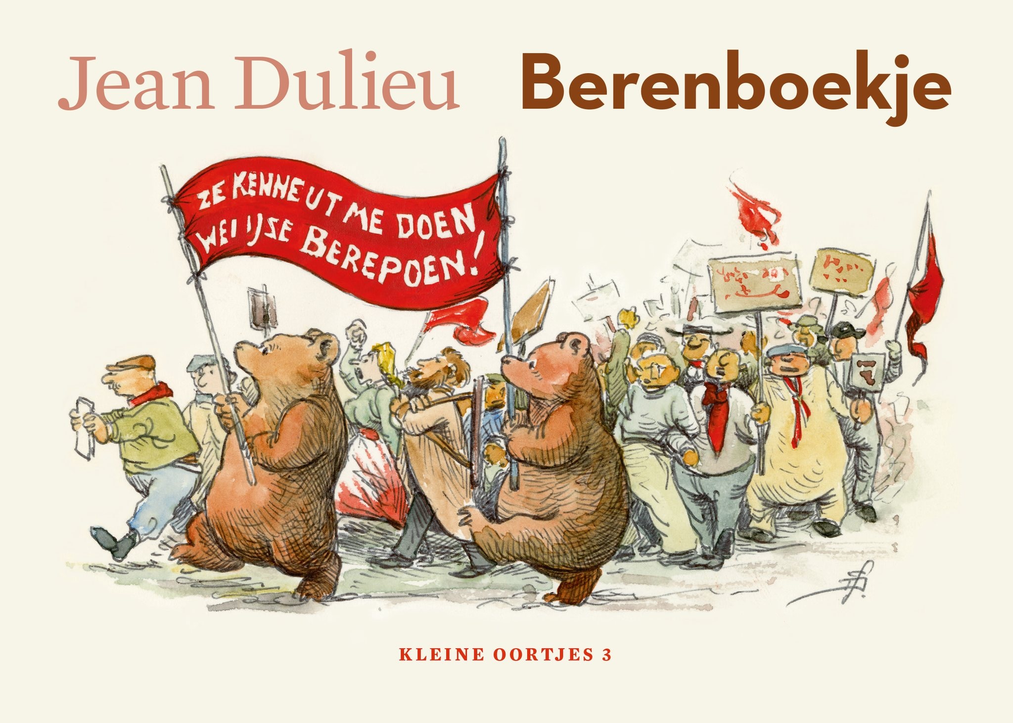 Jean Dulieu, bekend van Paulus de Boskabouter, kon ook goed beren tekenen