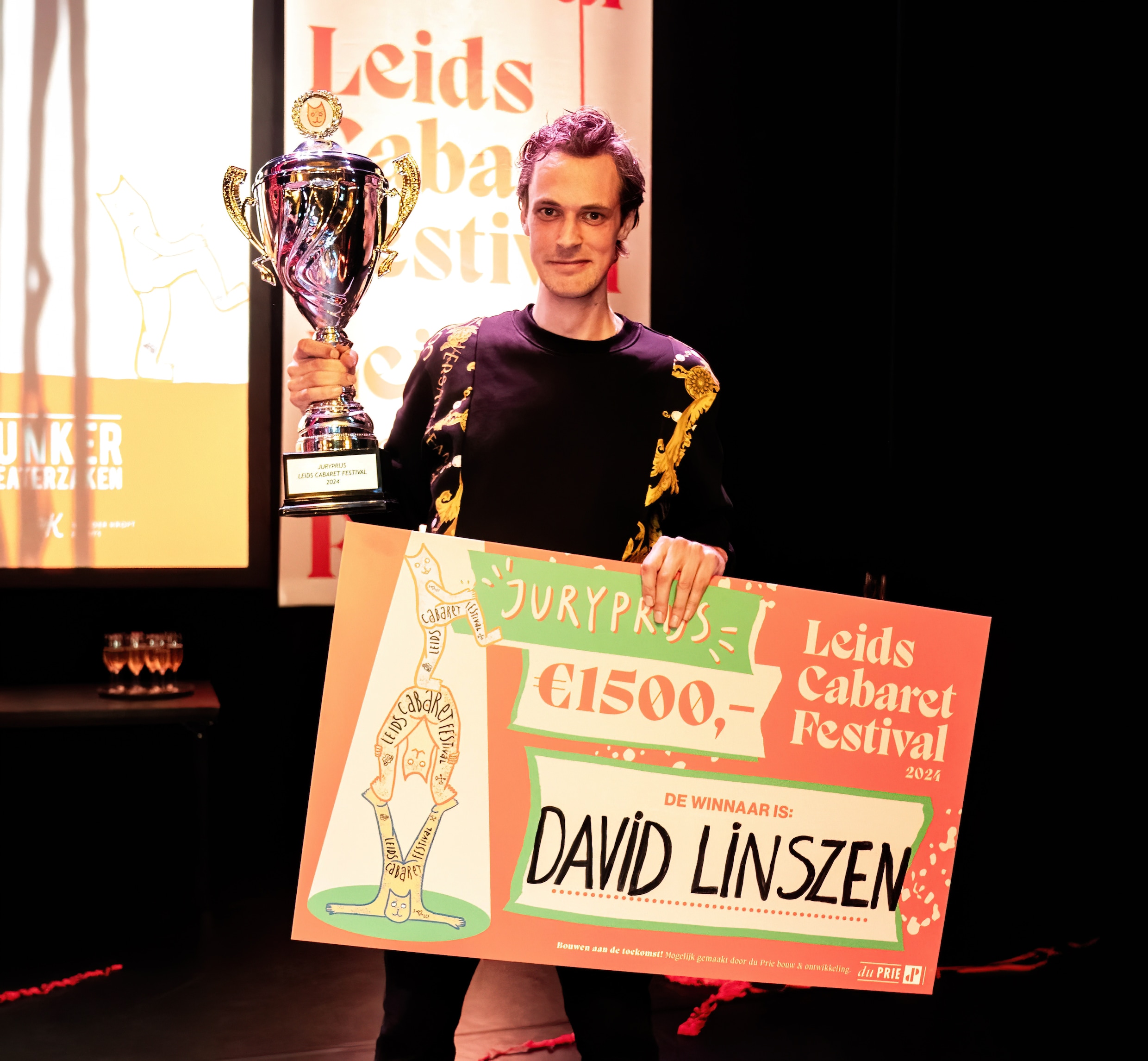 Leids Cabaret Festival Maakt Geslaagde Doorstart Alle Prijzen Naar Comedian David Linszen De