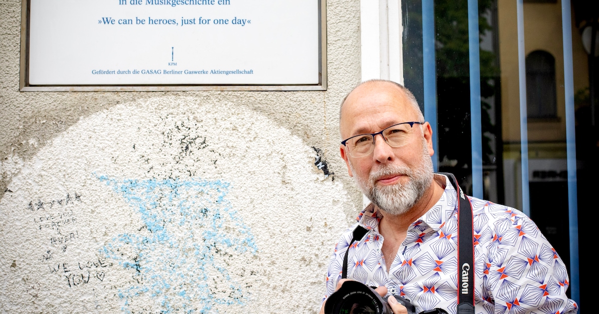 Bernard Rübsamen (1964-2024) was een bewonderaar die de laatste foto ...