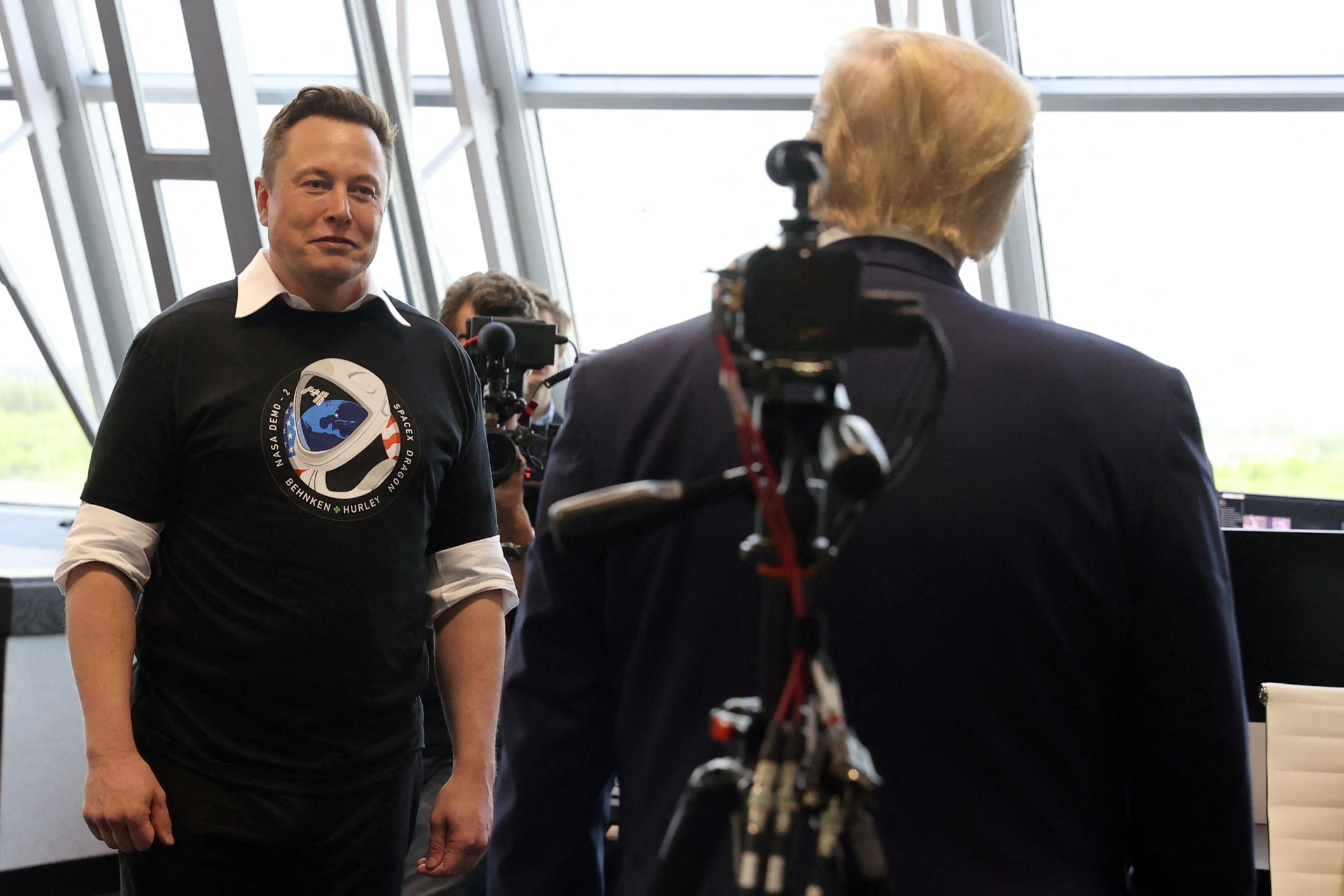 De ontluikende bromance tussen Elon Musk en Donald Trump | de Volkskrant