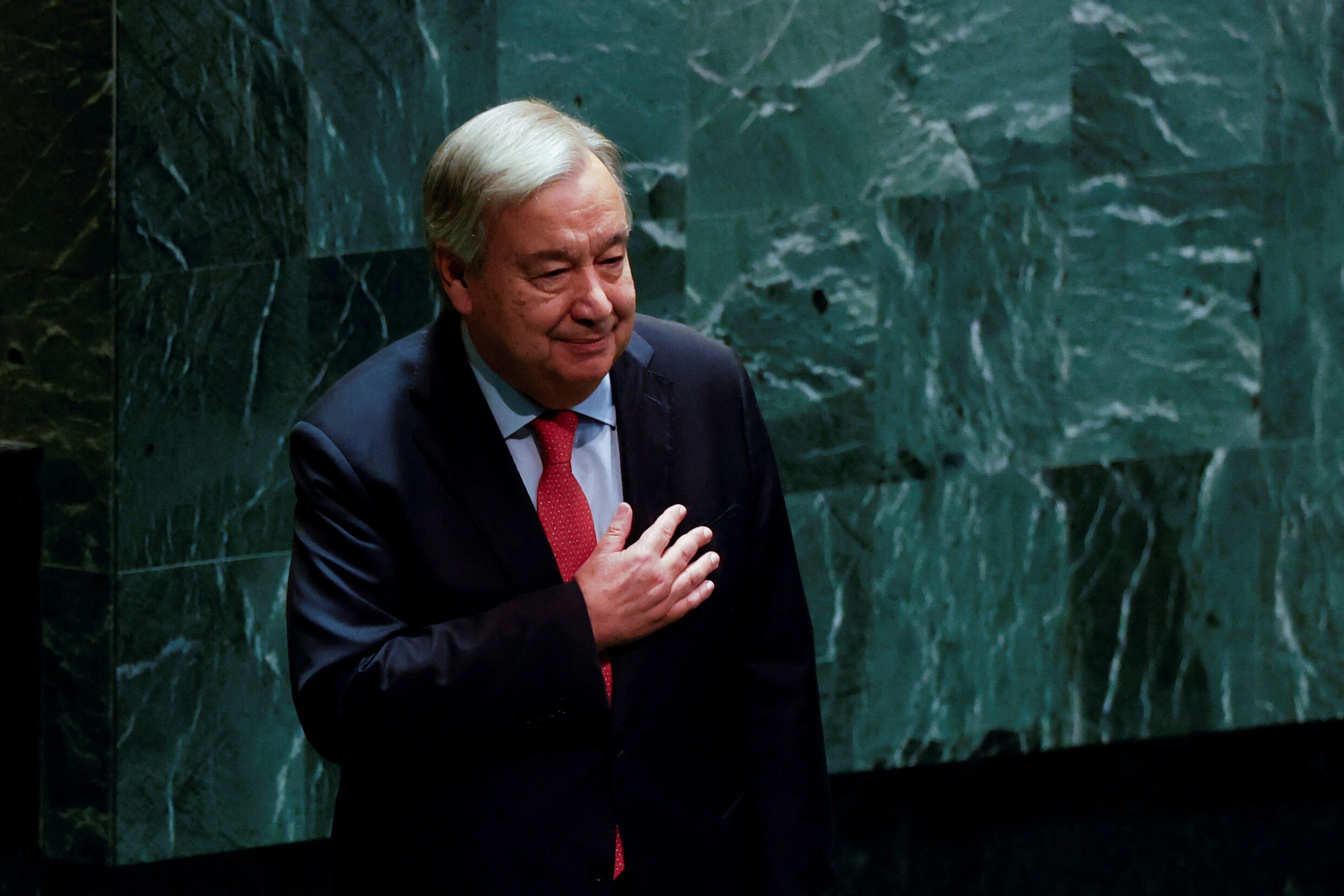 Secretaris-generaal van de VN António Guterres wordt genoemd als een van de kanshebbers voor de Nobelprijs voor de Vrede.