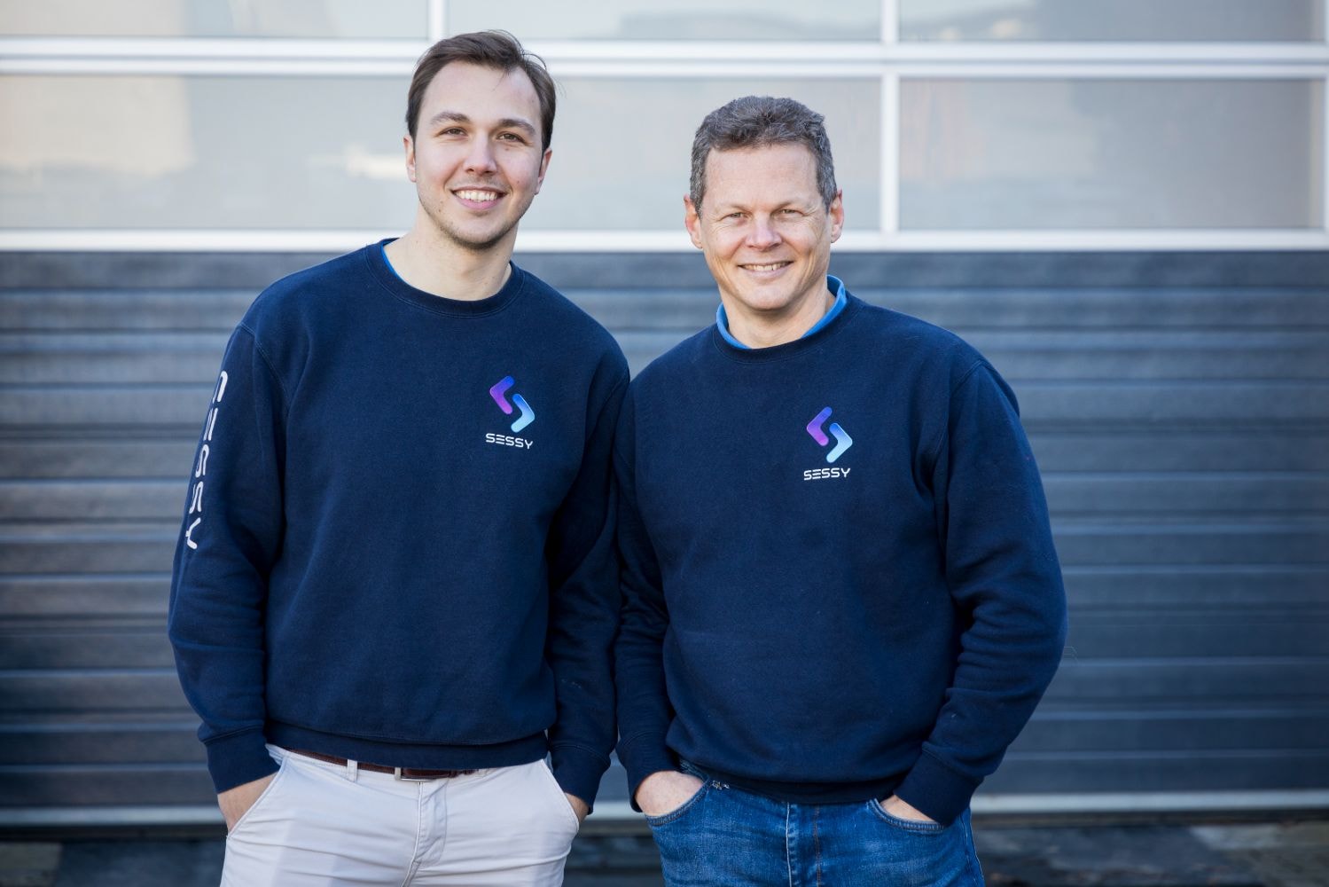 Twan Vooijs en Roeland Nagel, oprichters van Sessy