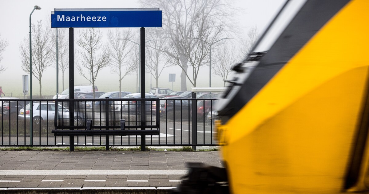 Maarheeze is vanwege beveiliging een duur station geworden en voorlopig pikt niemand de rekening op