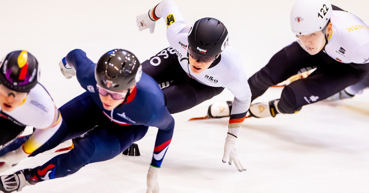 Dresden, een echte shorttrackstad in een land waar die sport maar weinig voorstelt