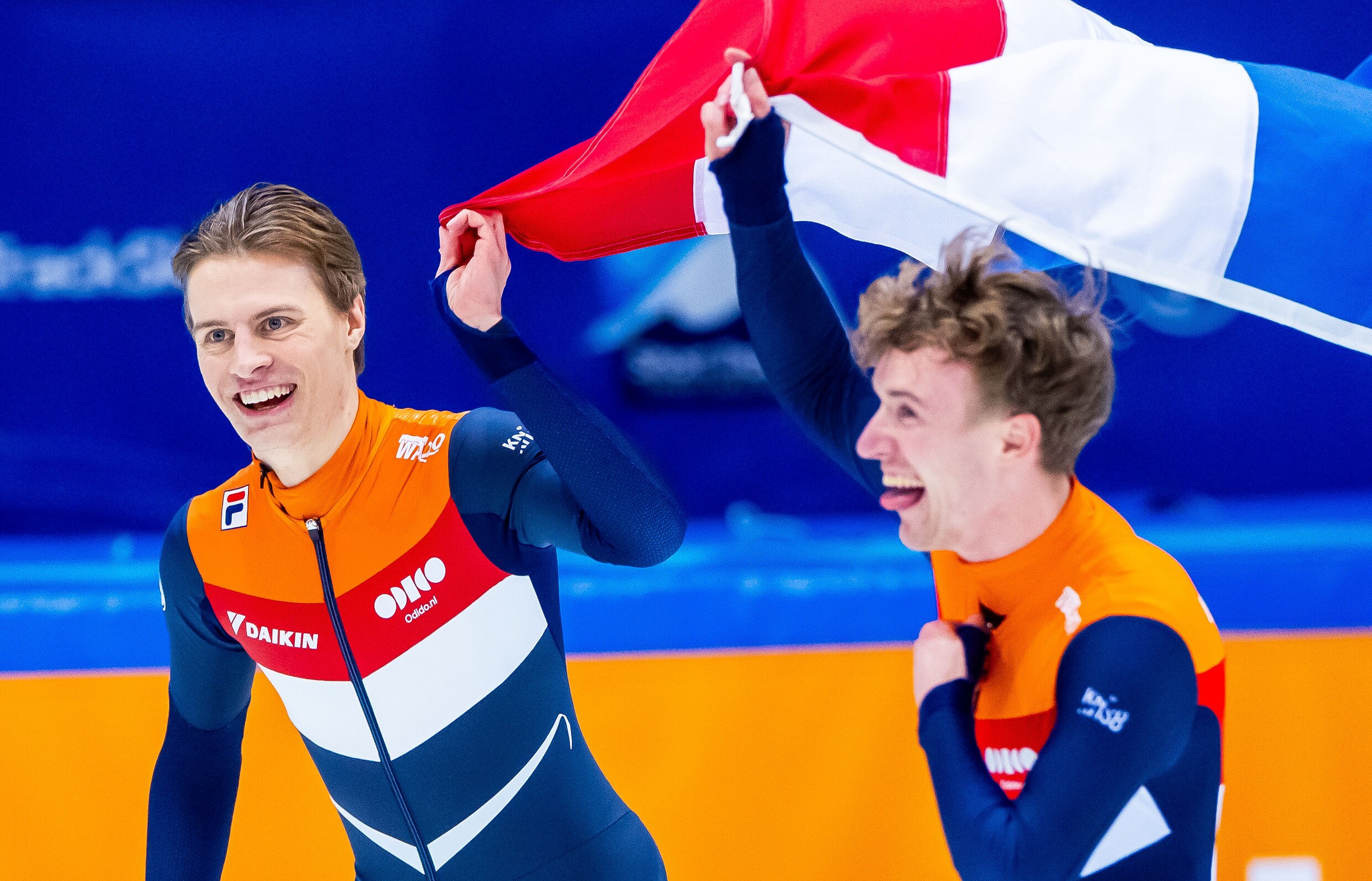 Favoriet Van ‘t Wout wint twee keer goud op EK shorttrack, verrassend ...