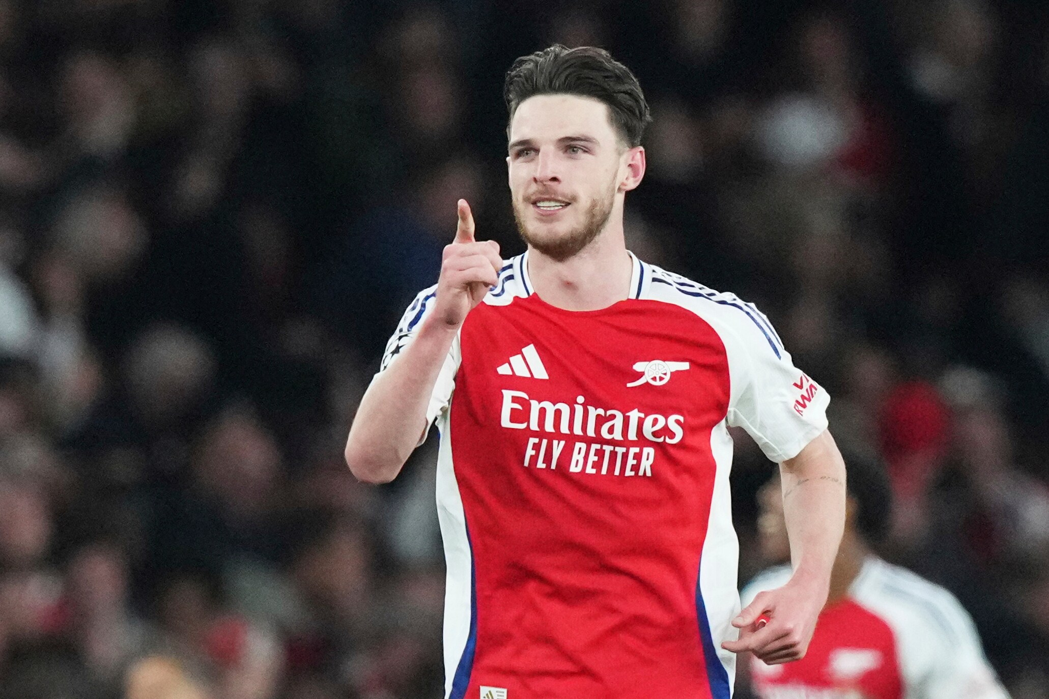Declan Rice schiet Arsenal voorbij Real Madrid: 3-0 | de Volkskrant