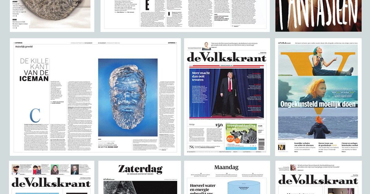 Volkskrant uitgeroepen tot ’s werelds best vormgegeven dagblad | de ...