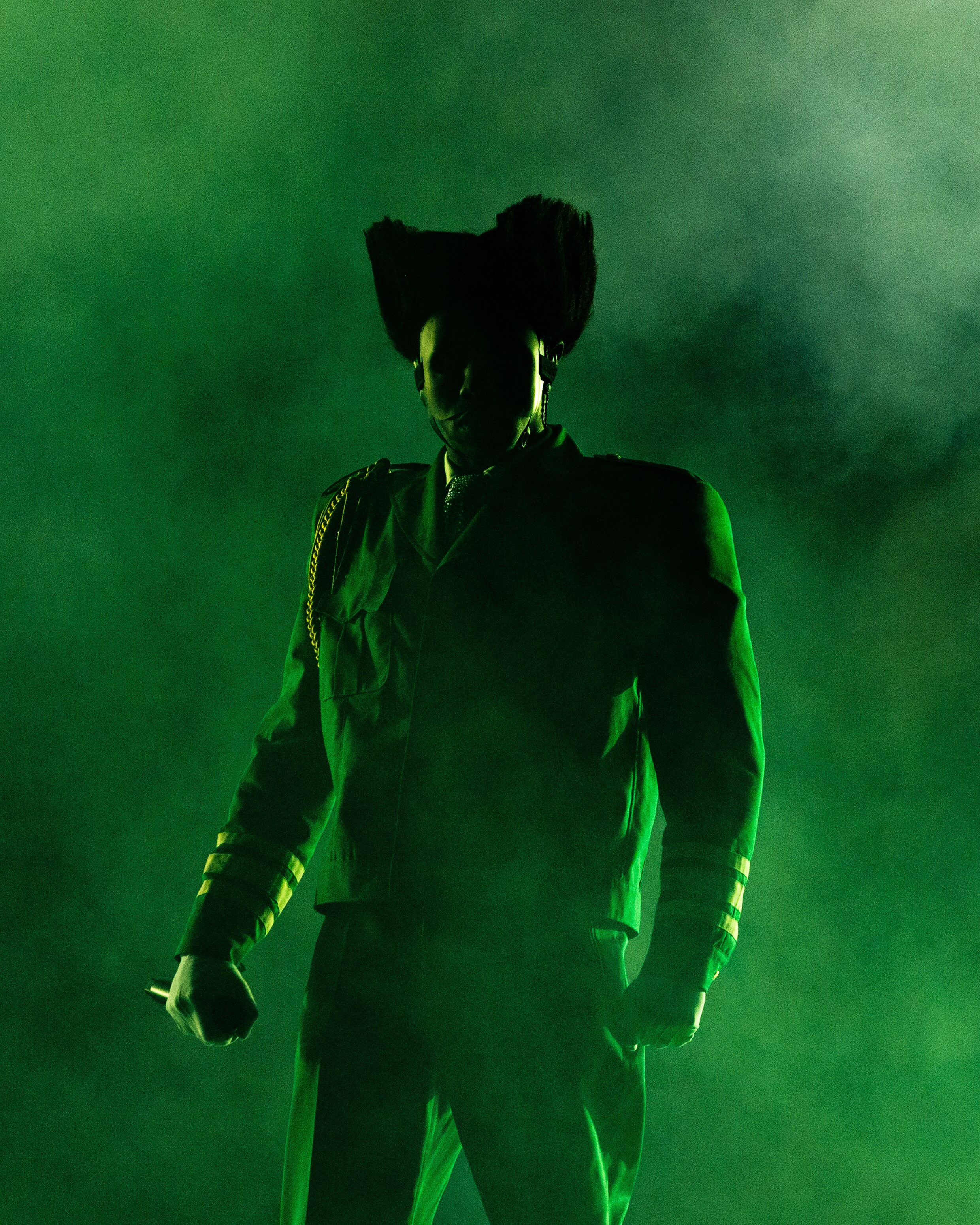 Tyler, The Creator tijdens de ‘Chromakopia’-tour in Los Angeles.