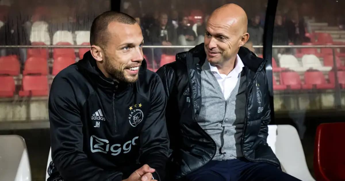 Voormalige hoofdtrainers John Heitinga en Marcel Keizer krijgen als duo herkansing bij Ajax