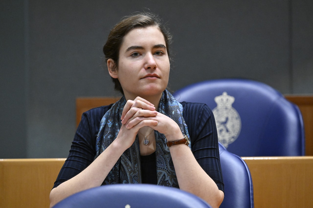 De nieuwe FvD-lijsttrekker Lidewij de Vos.