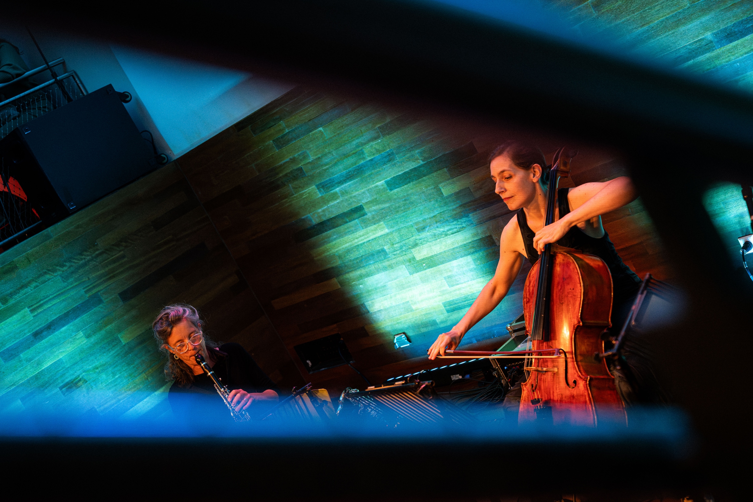 Fie Schouten en Katharina Gross.