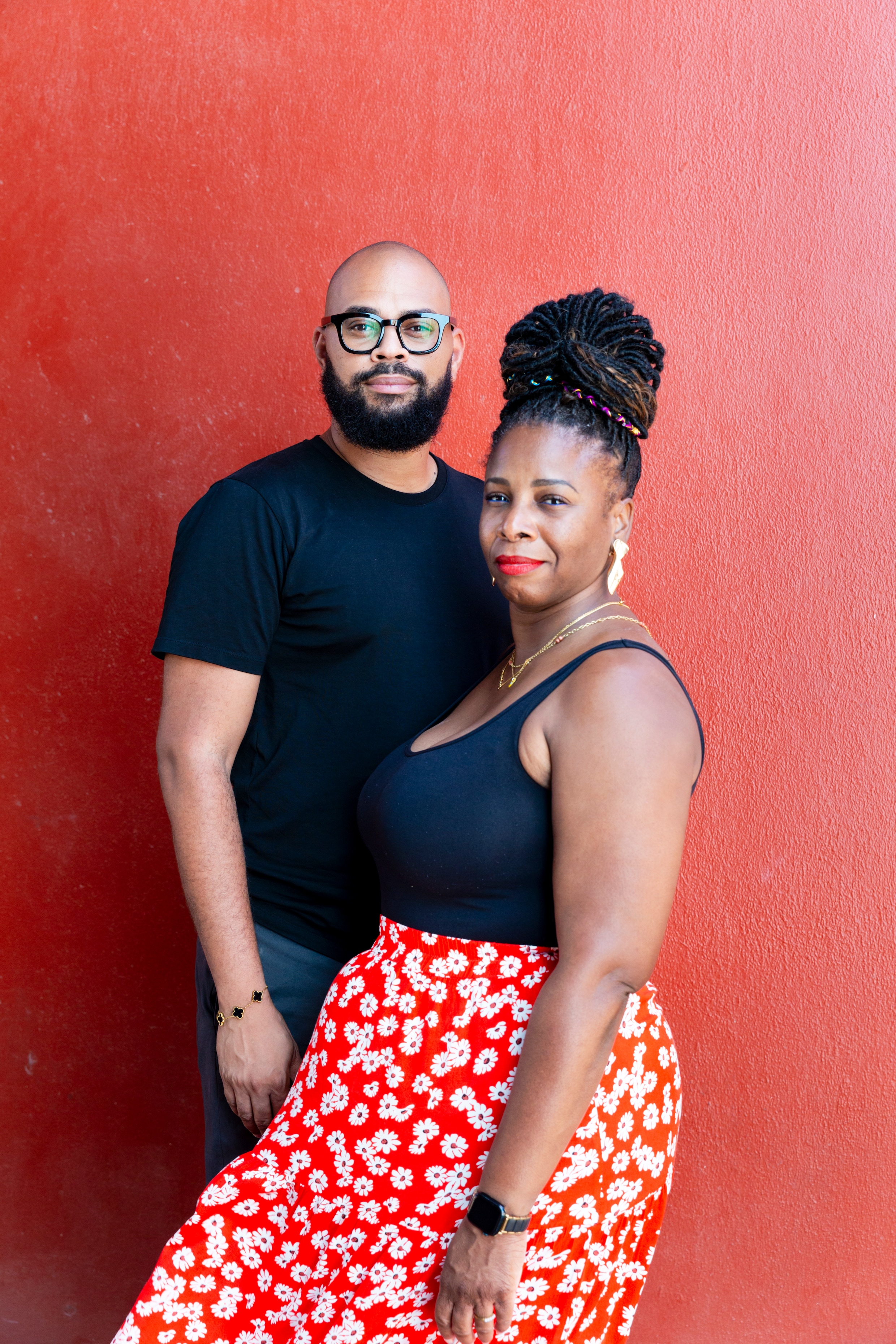 Roushaira Alexander (42) en Charlysen Jansen (36), organisatoren van Pride op CuraÃ§ao.