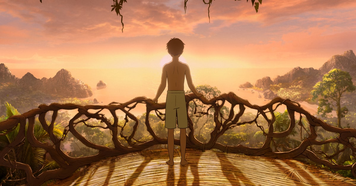 Het handgetekende ‘Kensuke’s Kingdom’ heeft het hart ontegenzeglijk op de juiste plek
