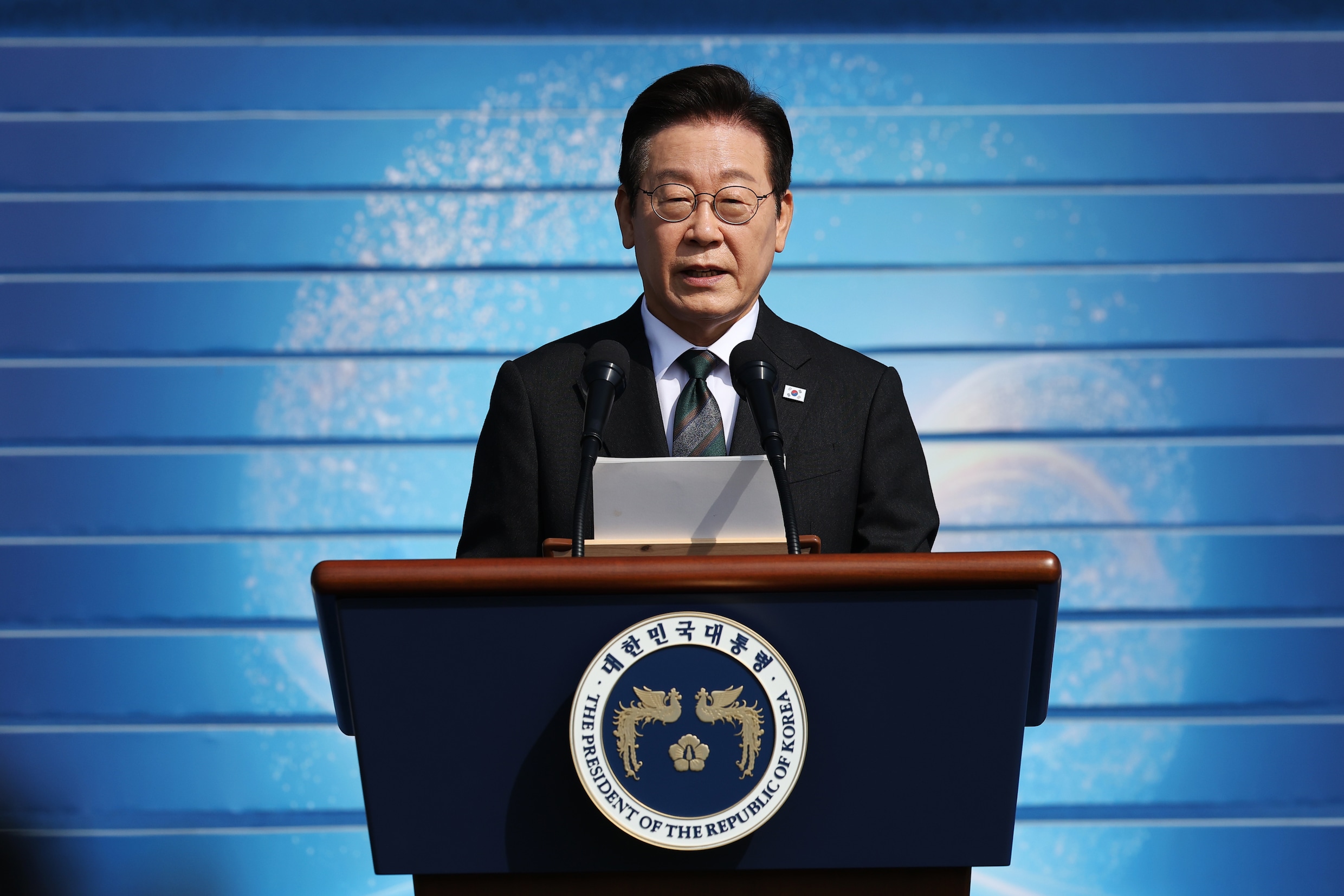 De zuid koreaanse president lee jae myung
