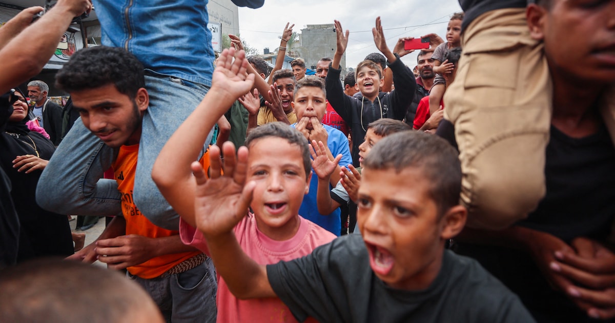 Palestijnen in verwoest Gaza opgelucht na aankondiging van staakt-het-vuren