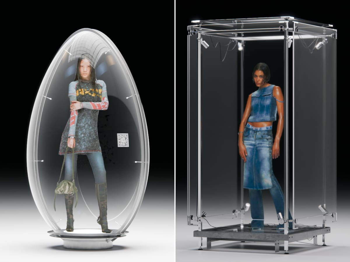 Geen catwalk, maar modellen in glazen eieren: hoe Vanderbroeck zijn unieke  shows ontwerpt | de Volkskrant