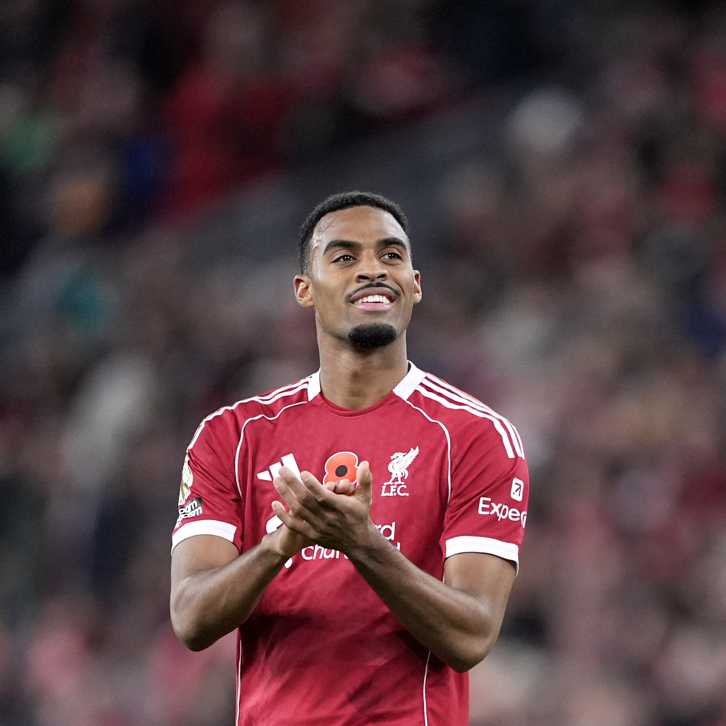 Liverpool-speler Ryan Gravenberch.