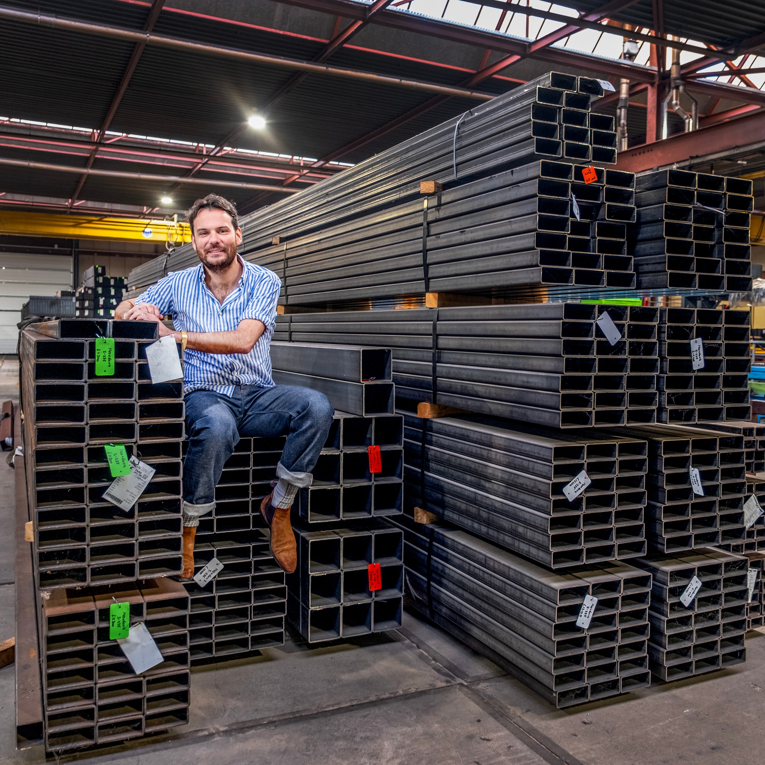 Ceo Frank van der Gelt van kassenbouwer Dalsem in het Zuid-Hollandse Den Hoorn.