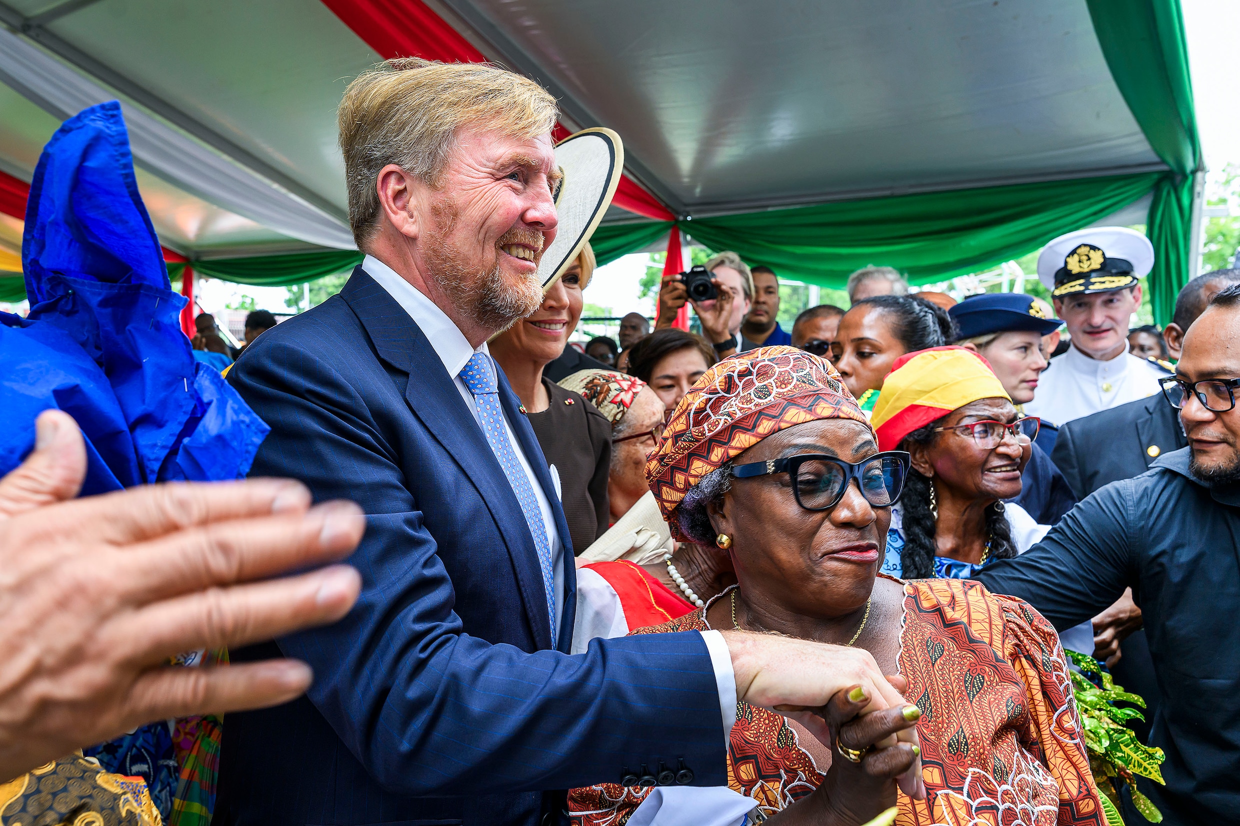 Koning noemt staatsbezoek aan Suriname 'hors cat&eacute;gorie': 'Tijd om aan de  toekomst te bouwen' | de Volkskrant