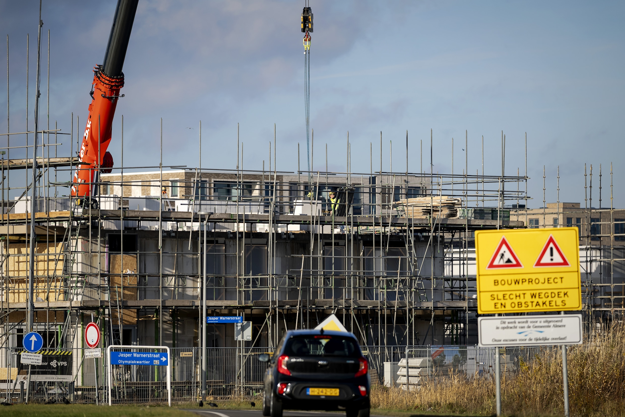 Nieuwbouw in Almere Poort.