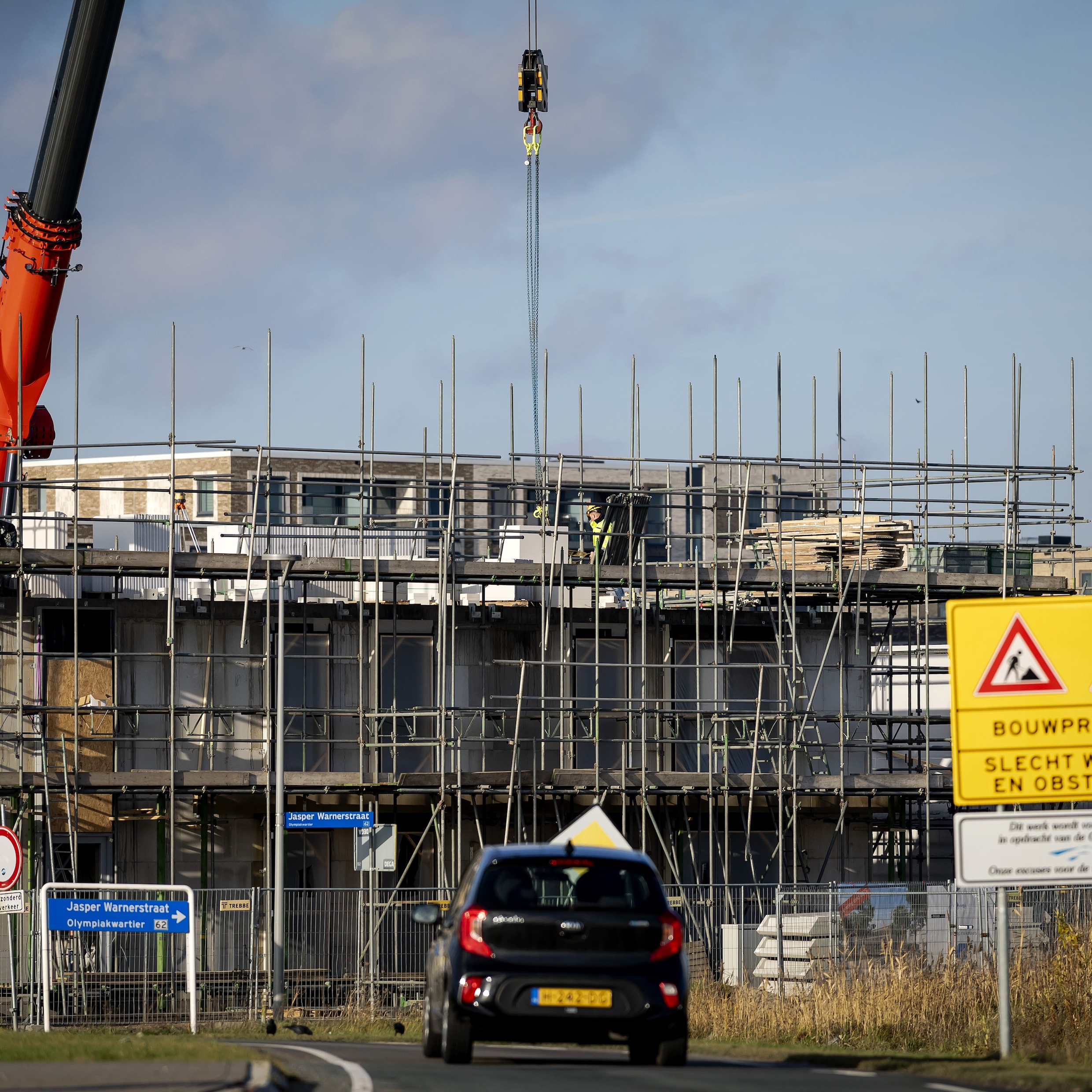 Nieuwbouw in Almere Poort.