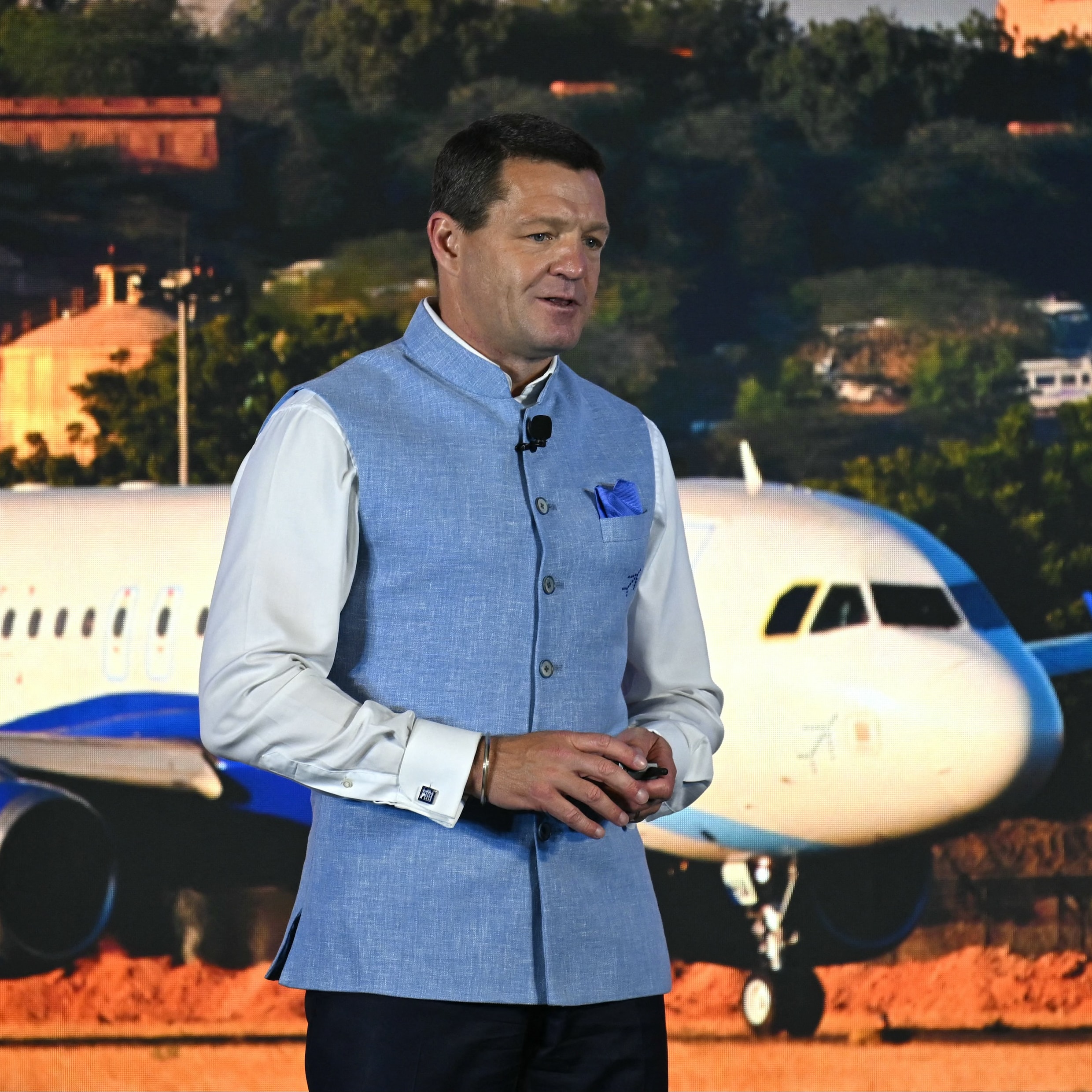 CEO Pieter Elbers van IndiGo.