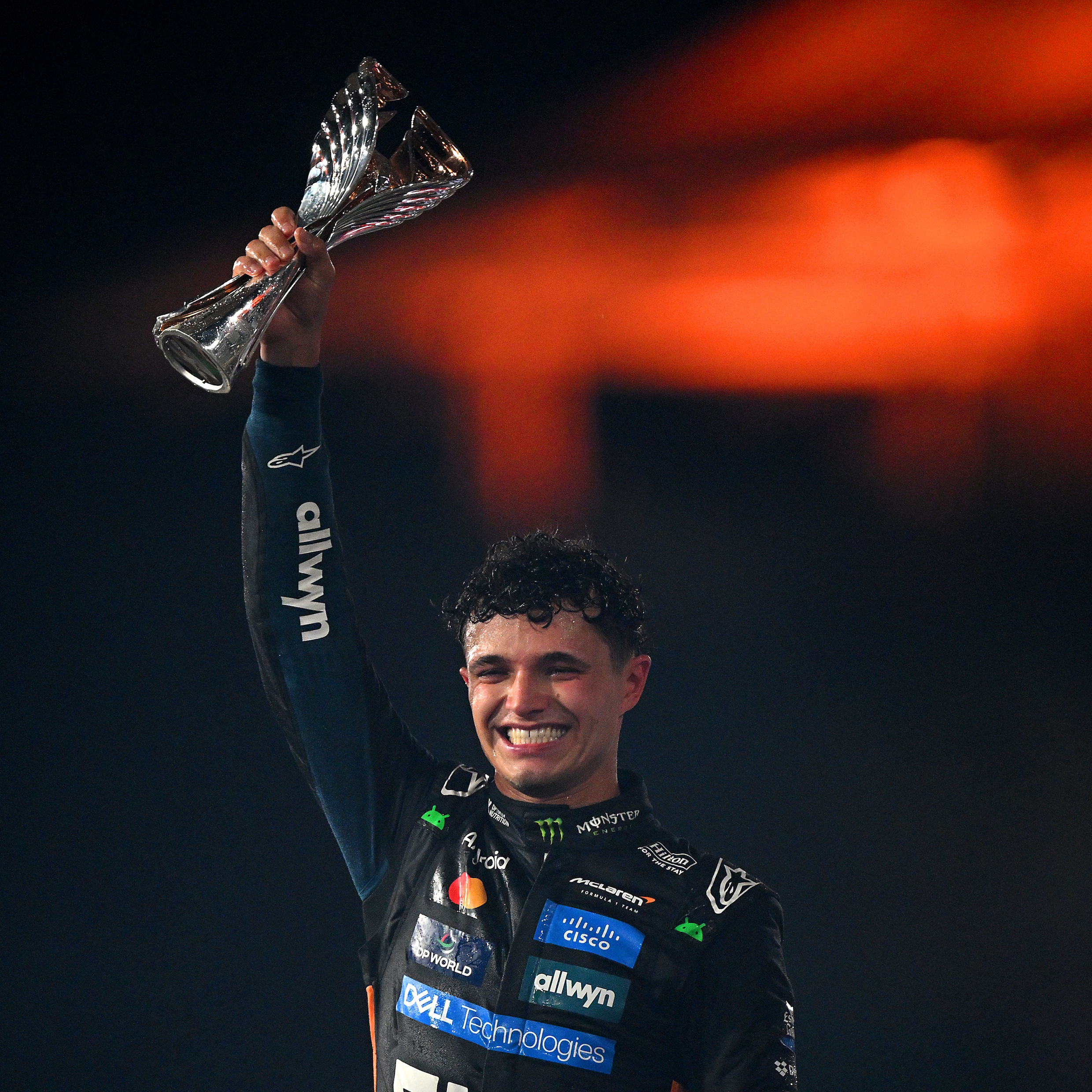 Lando Norris begroet zijn eerste wereldtitel.