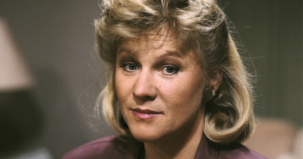 Rascomédienne Elsje de Wijn (1944-2026) hield op het toneel het ...