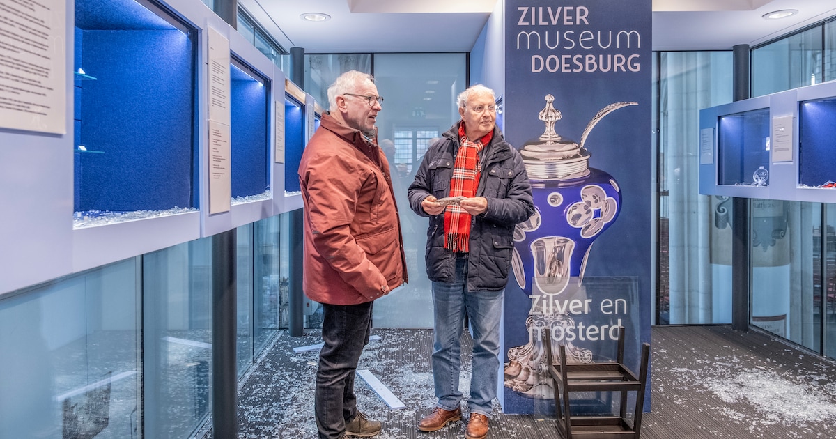 Ravage na inbraak Zilvermuseum Doesburg: ‘Deze collectie krijgen we nooit meer terug’
