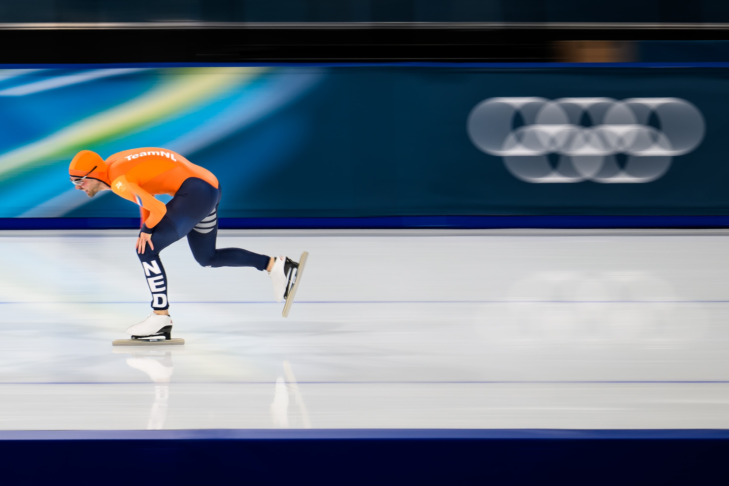 Sander Eitrem keek altijd naar zijn voorbeeld Sven Kramer, maar kan nu ...