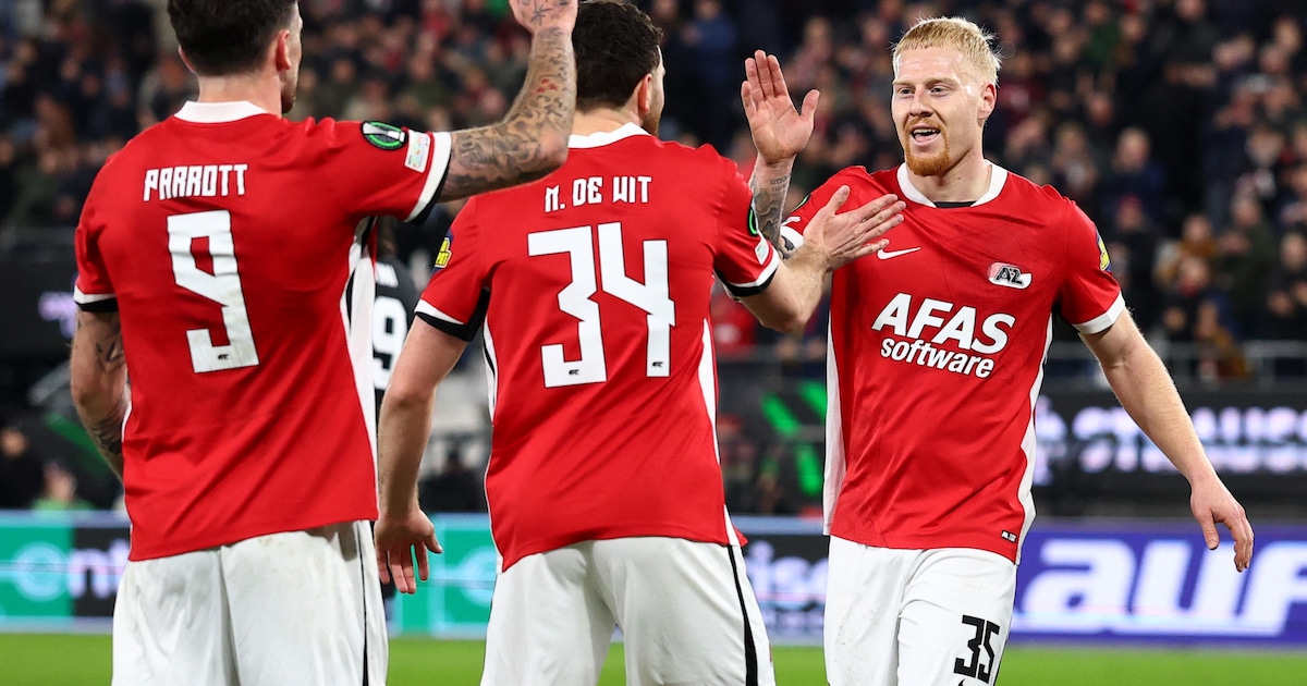 AZ in achtste finales Conference League na simpele zege op FC Noah (4-0 ...