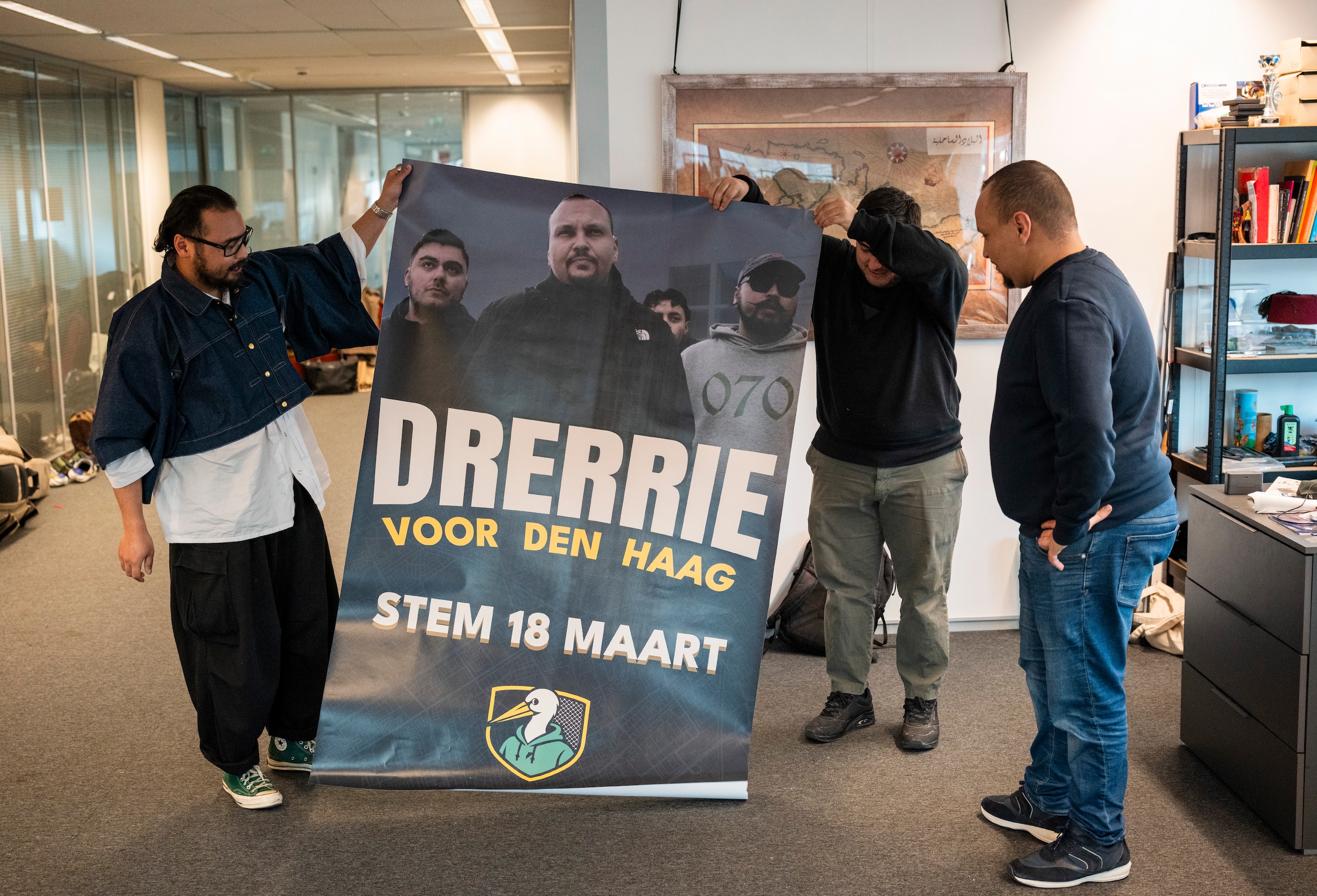De drerrie is de Nederlander van de toekomst, en in Den Haag heeft die ...