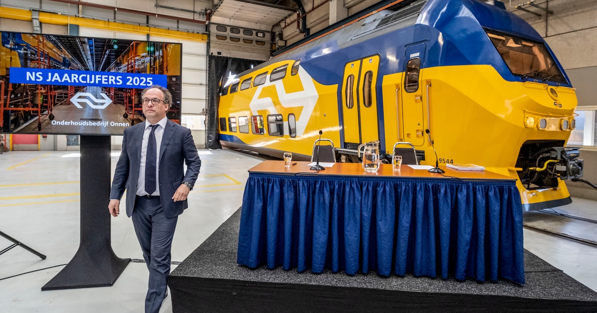 NS klimt langzaam uit het rood, maar schuld loopt op tot 1,2 miljard ...