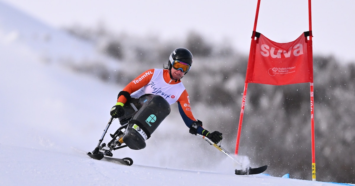 Zitskiester Barbara van Bergen jaagt na succes op de Zomerspelen nu ook op een medaille in de sneeuw