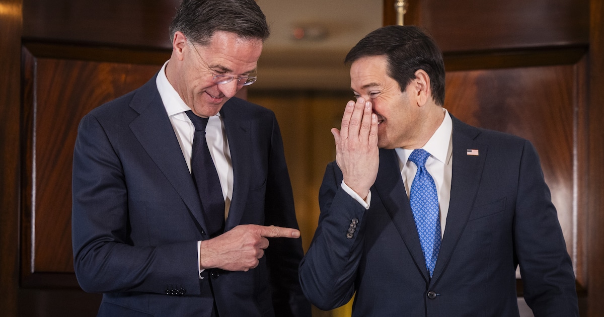 Rutte ‘begrijpt volkomen’ dat Trump ‘teleurgesteld is’ in Europa, zegt hij bij bezoek dat VS in Navo