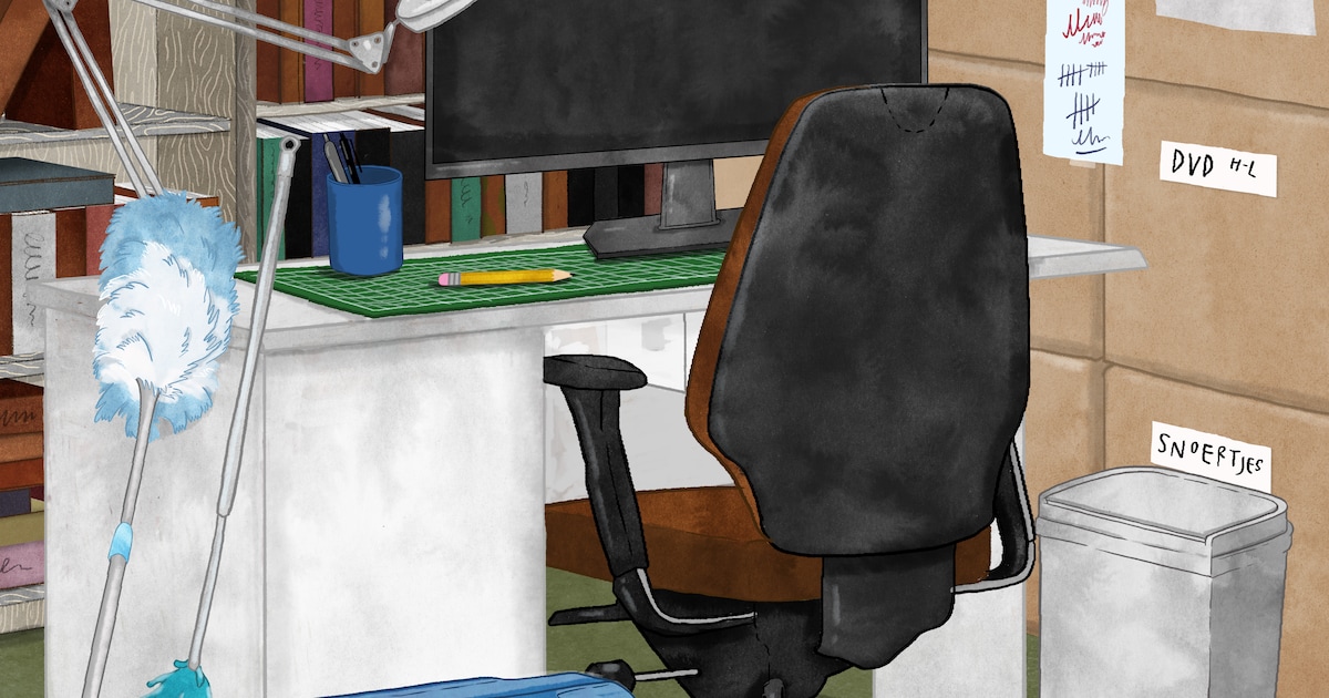 De buren hebben echt hun best gedaan, maar meneer K. bleef binnen, in zijn smetteloze kluizenaarscel