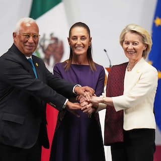 Europese Unie en Mexico zoeken onafhankelijkheid van VS met nieuw handelsakkoord