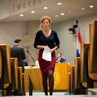 Door de wolf geverfde Christine Teunissen gaat de barricaden op tegen de landschapspijn