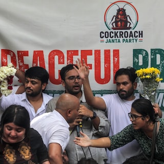 Indian Cockroach Party's offline support lags behind online presence