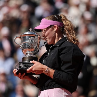 Tennisster Andrejeva wint voor de eerste keer Roland Garros
