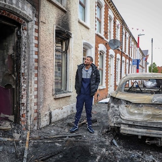 Messentrekker van Belfast voorgeleid terwijl stad 