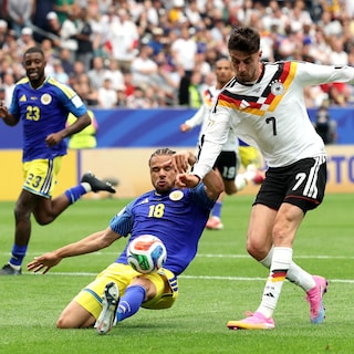 Duitsland vooral in tweede helft veel te sterk voor Curaçao, eindstand 7-1