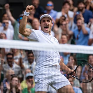 Er is een nieuwe Engelse tennishoop: Arthur Fery (23) staat in de kwartfinale