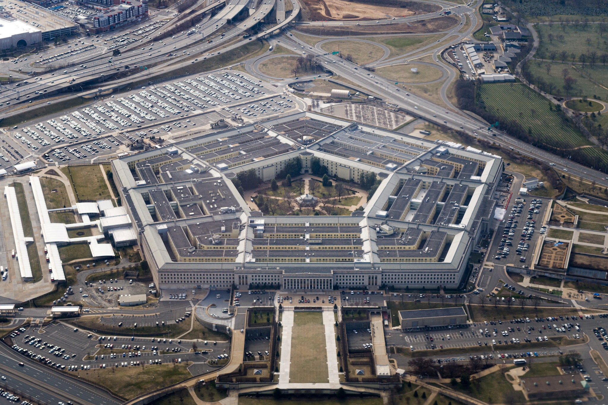Het Pentagon in Arlington.