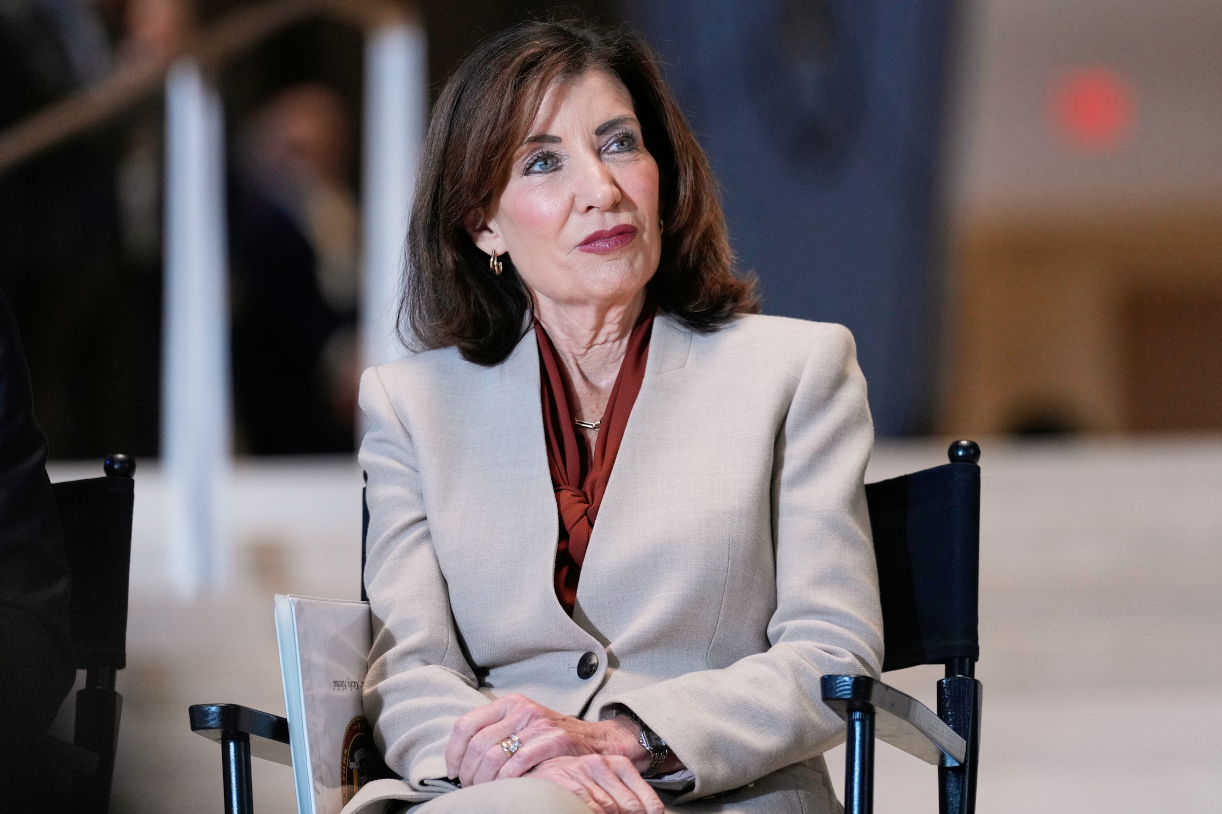 Kathy Hochul, gouverneur van New York, in 2025.