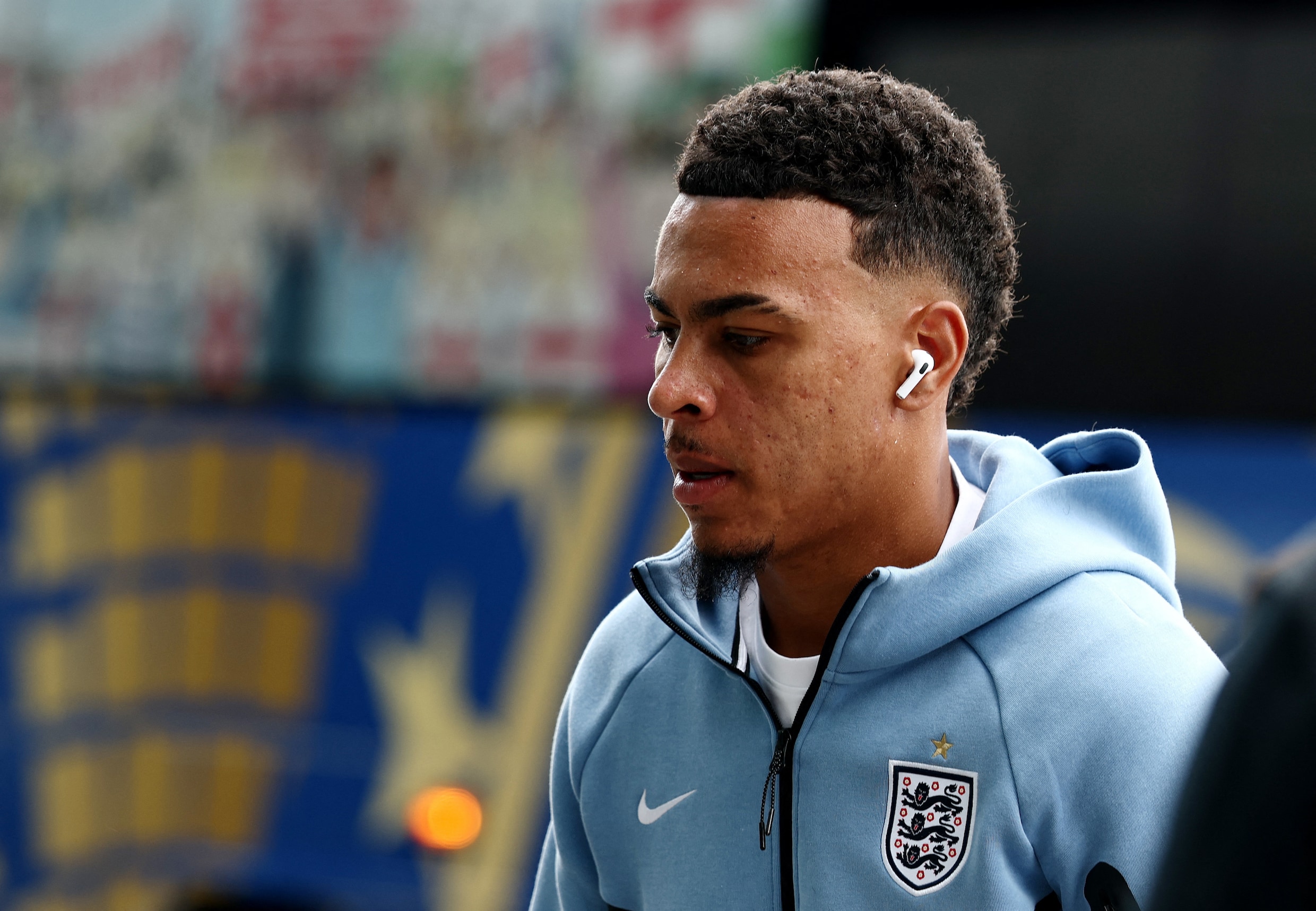 Morgan Rogers, verrassend basisspeler bij Engeland in de halve finale tegen Argentinië.